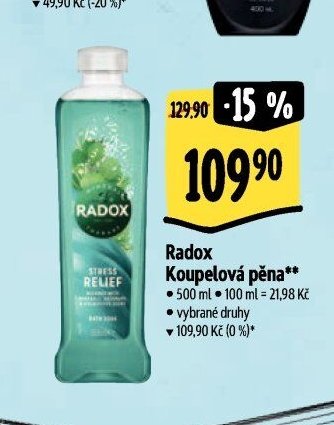 Radox Koupelová pěna