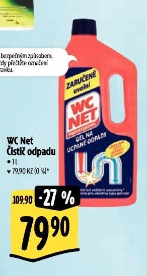 WC Net Čistič odpadu