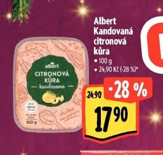 Albert Kandovaná citronová kůra