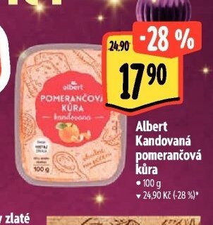 Albert Kandovaná pomerančová kůra