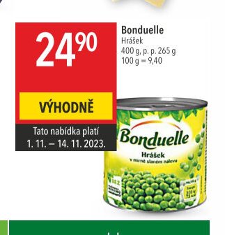 Bonduelle Hrášek