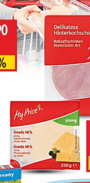 My Price Gouda 48 % bloček