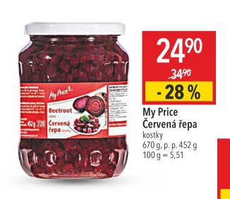 My Price Červená řepa
