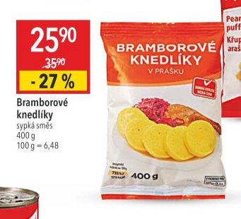 Bramborové knedlíky