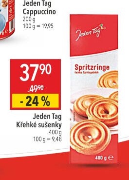 Jeden Tag Křehké sušenky