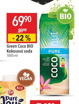 Green Coco BIO Kokosová voda