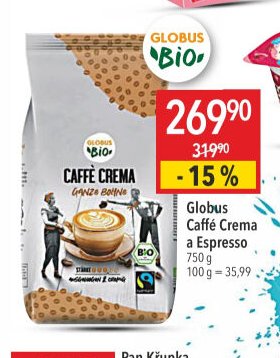 Globus Caffé Crema a Espresso