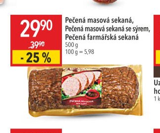 Pečená masová sekaná