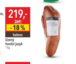 Uzený hovězí jazyk