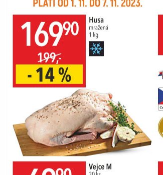 Husa mražená 1 kg