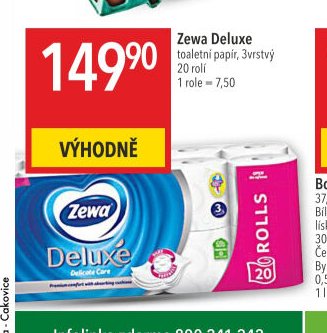 Zewa Deluxe toaletní papír 20 rolí