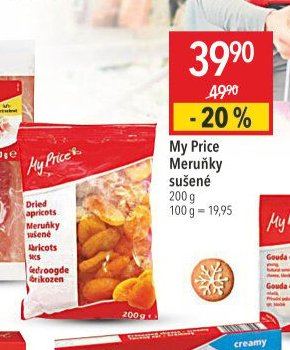 My Price Meruňky sušené