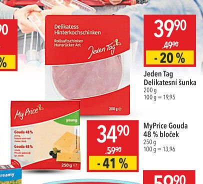 My Price Gouda 48% bloček
