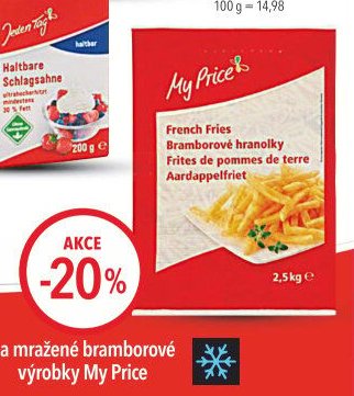 My Price Bramborové hranolky