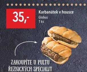 Karbanátek v housce Globus