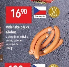 Vídeňské párky Globus