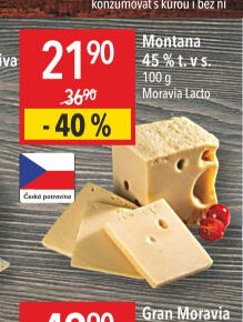 Montana 45 % t. v s.