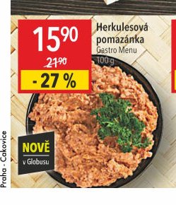 Herkulesová pomazánka Gastro Menu