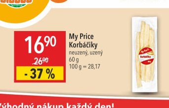 My Price Korbáčky