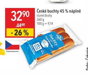 České buchty 45% náplně