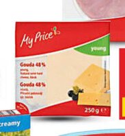 MyPrice Gouda 48% bloček