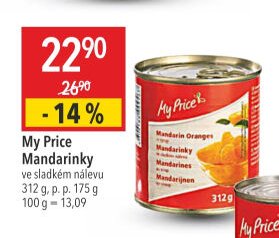 My Price Mandarinky