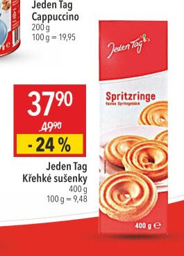 Jeden Tag Křehké sušenky