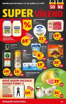 akční leták Penny Market 2.11.2023-8.11.2023