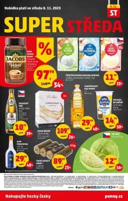 akční leták Penny Market 2.11.2023-8.11.2023