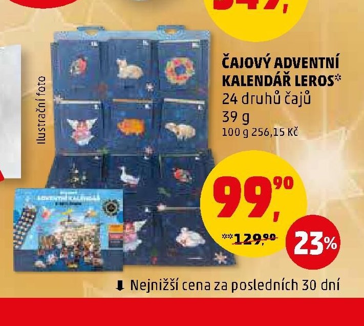 Čajový adventní kalendář Leros