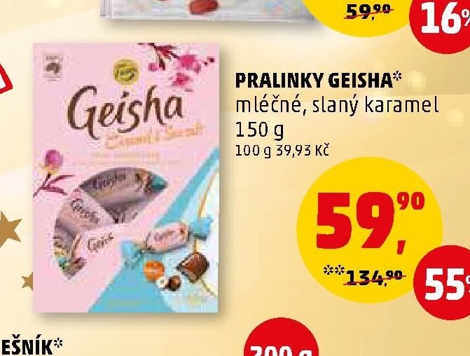 PRALINKY GEISHA