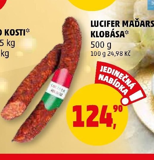 LUCIFER MAĎARSKÁ KLOBÁSA