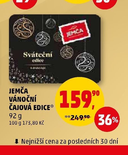 Jemča vánoční čajová edice