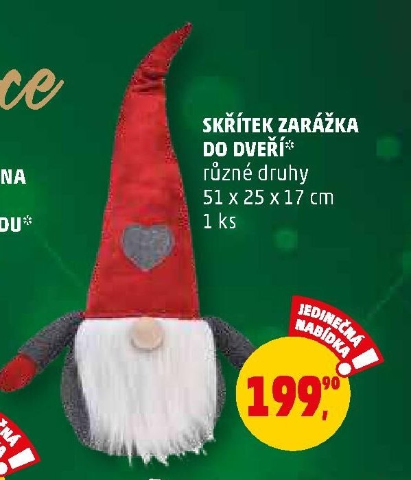 SKŘÍTEK ZARÁŽKA DO DVEŘÍ* různé druhy