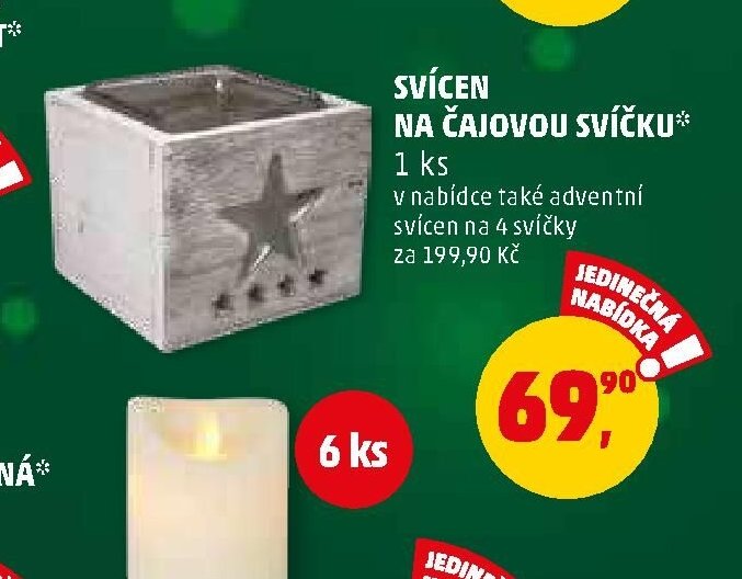SVÍCEN NA ČAJOVOU SVÍČKU*