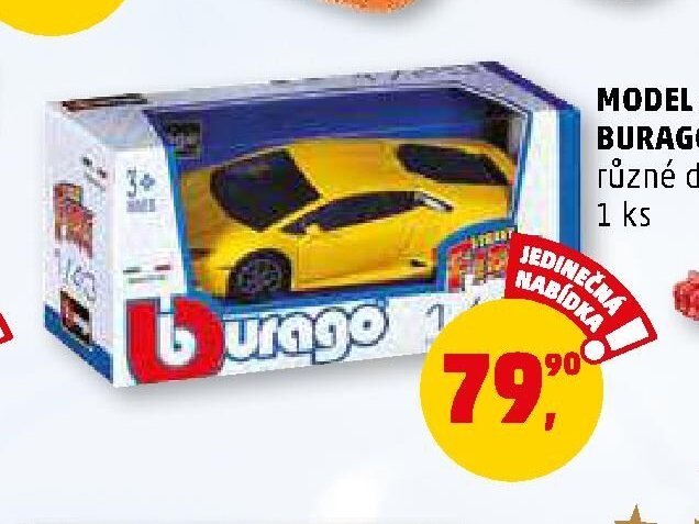 MODEL AUTA BURAGO