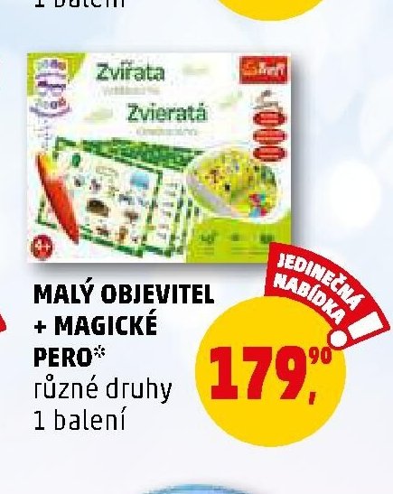 MALÝ OBJEVITEL + MAGICKÉ PERO