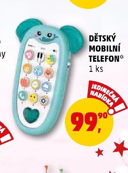 DĚTSKÝ MOBILNÍ TELEFON