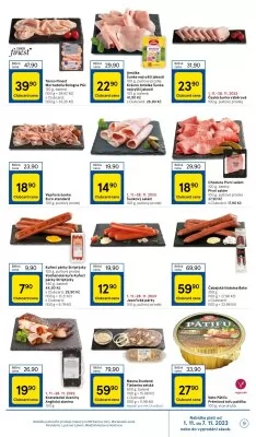 akční leták Tesco 1.11.2023-7.11.2023