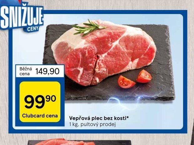 Vepřová plec bez kosti