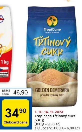 Cukr třtinový TropiCane