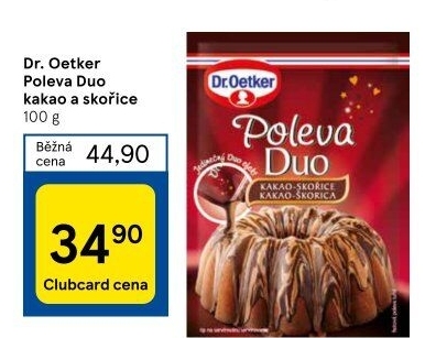 Cukrářská poleva Duo Dr. Oetker
