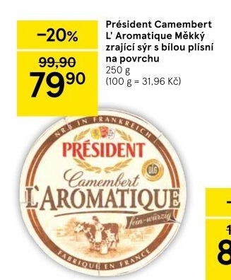 Sýr Camembert L'