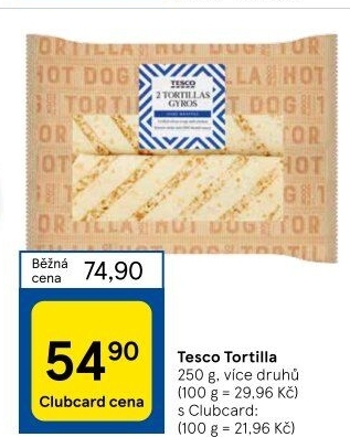 Tortilly Tesco