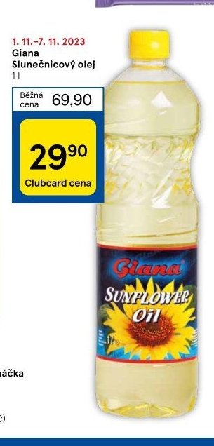 Giana Slunečnicový olej
