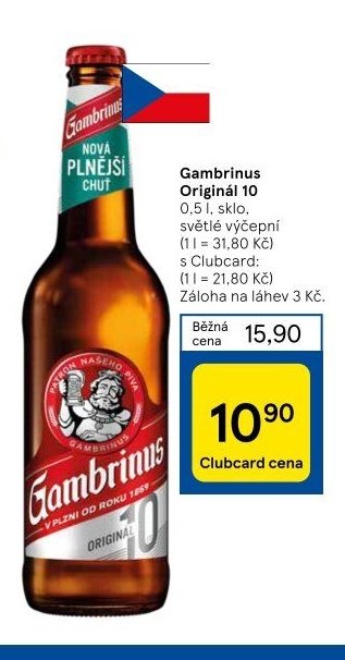 Gambrinus Originál 10