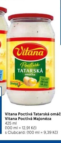 Vitana Poctivá tatarská omáčka