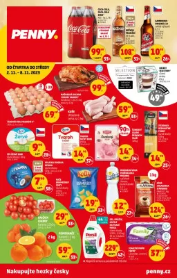 akční leták Penny Market 2.11.2023-8.11.2023