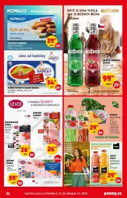akční leták Penny Market 2.11.2023-8.11.2023