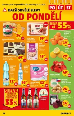 akční leták Penny Market 2.11.2023-8.11.2023